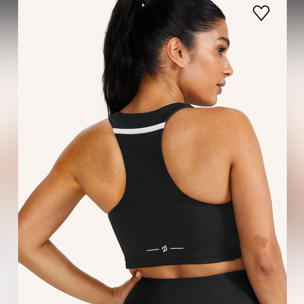 Peloton Precise And Charged High Neck Crop Bra • Small - Picture 9 of 12